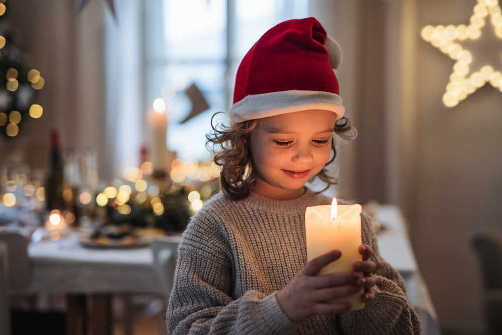 La importancia de las velas en la decoración navideña